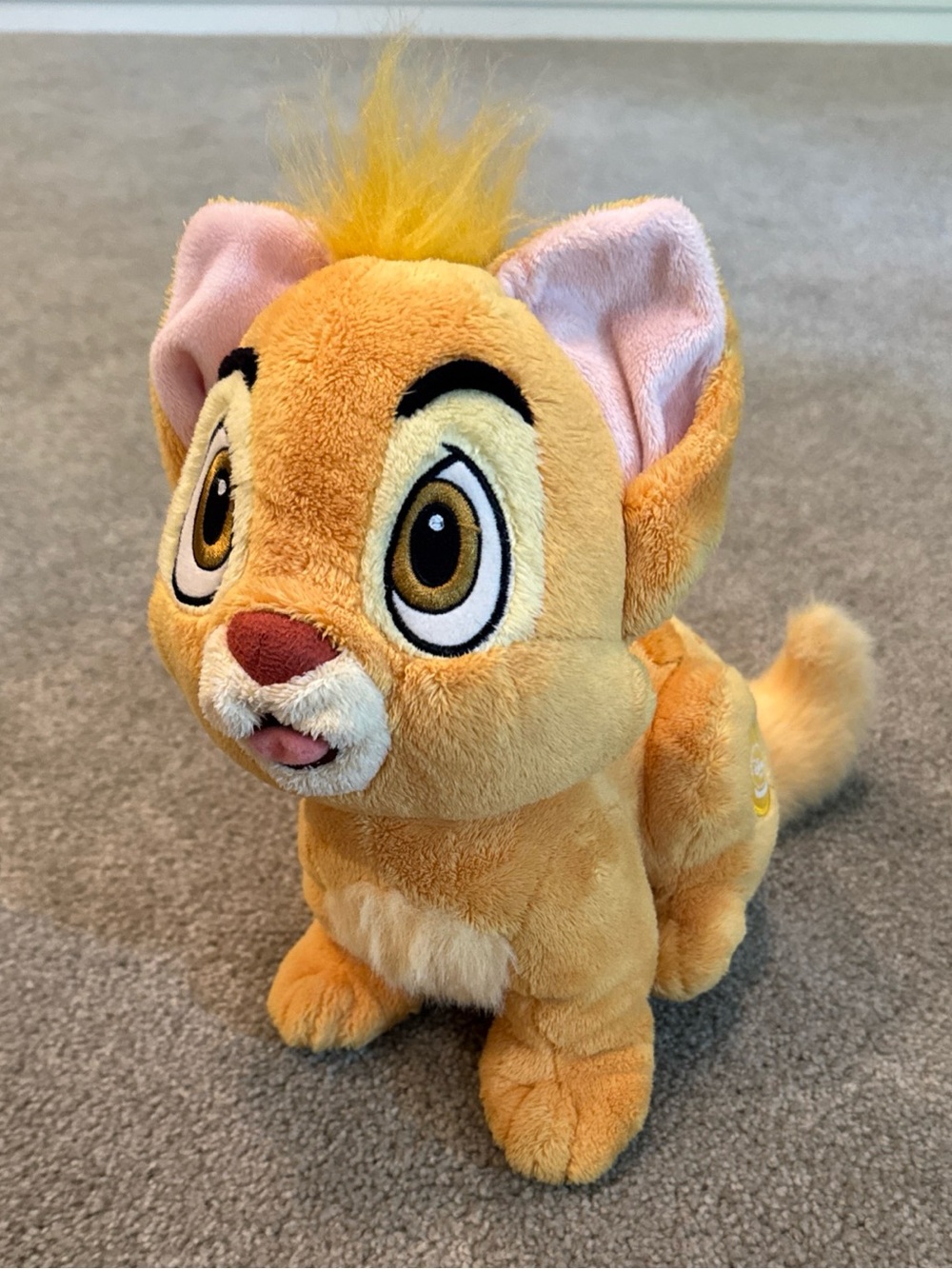 Oliver & Company Disney Store Authentic Plush Stuffed Animal HTF 11”